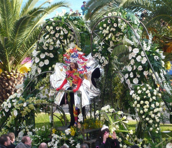 Carnaval de Nice - La bataille de fleurs