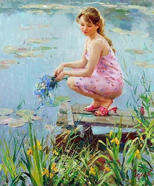 Peinture de Vladimir Gusev.