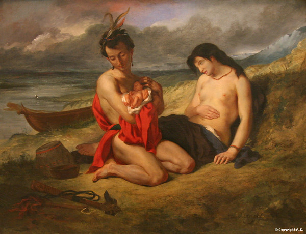 Peintre célèbre -Eugéne Delacroix