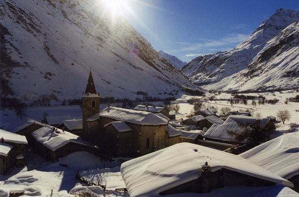 Beau village de Bonneval-sur-Arc