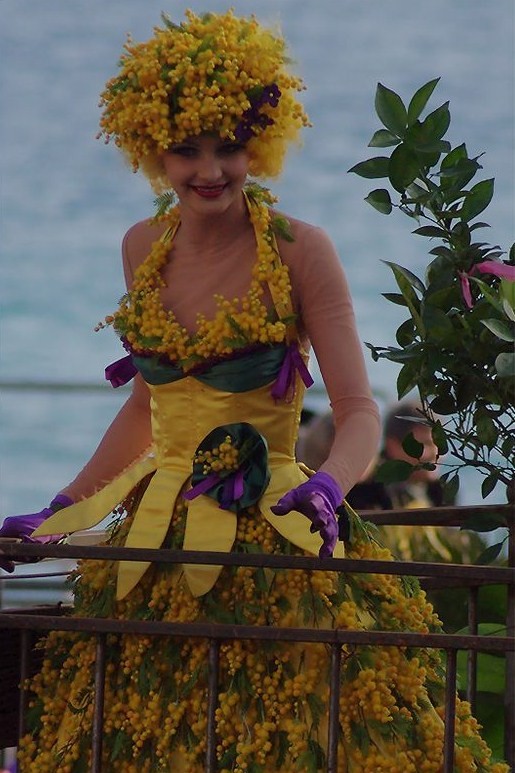 Carnaval de Nice - La bataille de fleurs