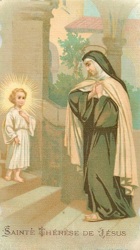  Image  Pieuse -Sainte Thérése de l'enfant Jésus