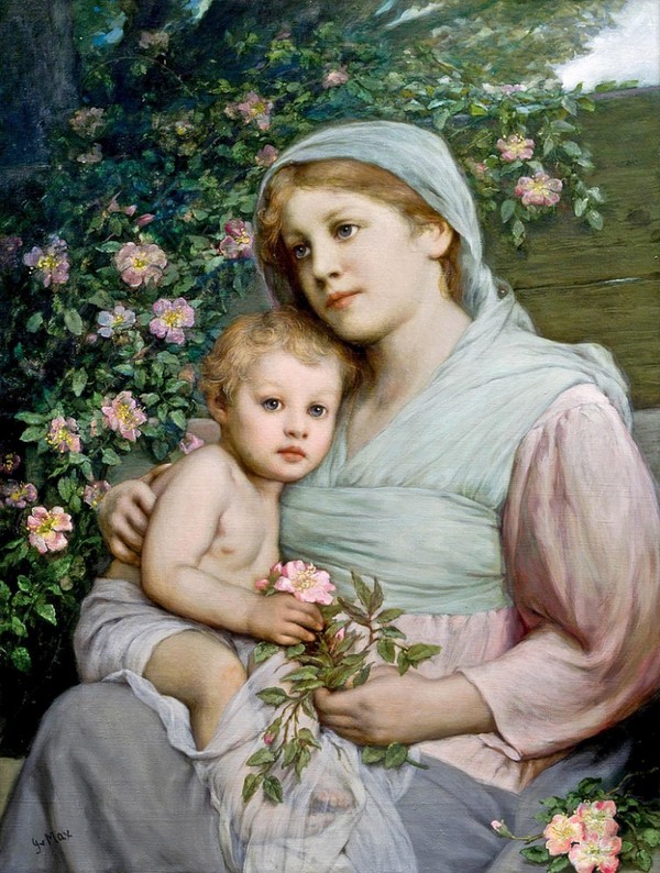 Peinture de Gabriel von Max 