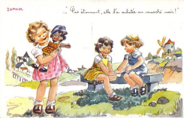 Carte enfant - Humour de Janser