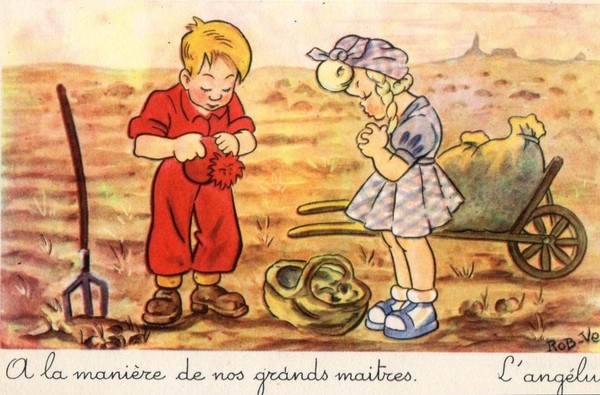 Carte humour enfant