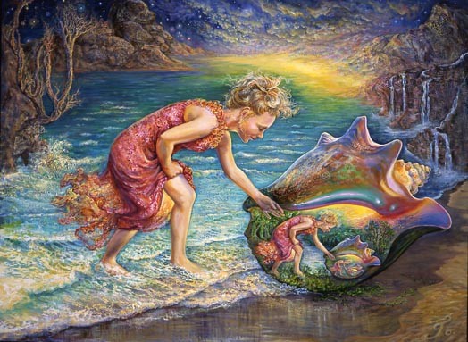 Peinture féérique de Josephine Wall