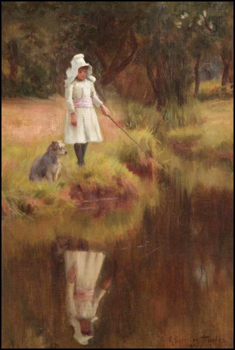 Peinture de George Sheridan Knowles.