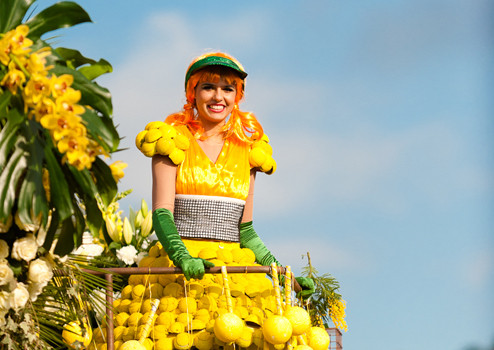 Carnaval de Nice - La bataille de fleurs