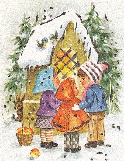 Mignonnes illustrations de Noël