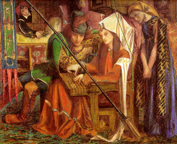 Peintre- Gabriel Rossetti