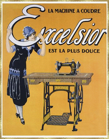 Affiches machines a coudre anciennes 