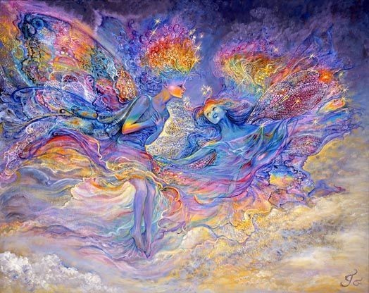 Peinture féerique de Josephine Wall