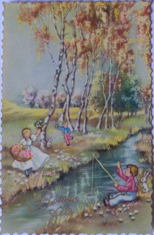 Carte enfant " bonne fête"