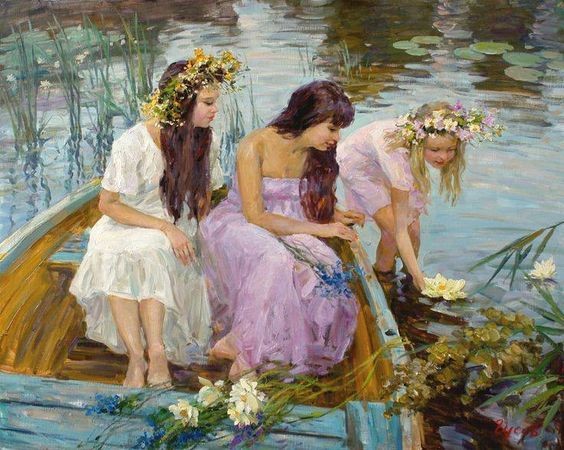 Peinture de Vladimir Gusev.