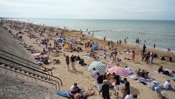 Plage de Basse Normandie (Calvados)