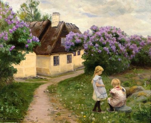 Peinture de Hans Andersen Brendekilde