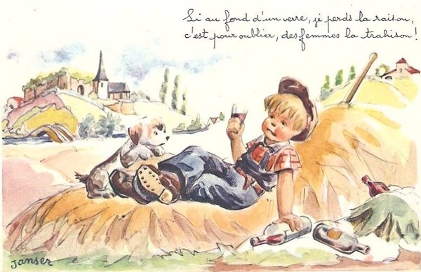 Carte enfant - Humour de Janser