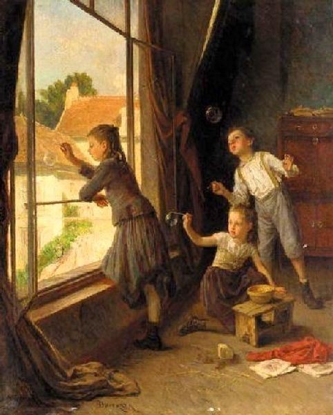 Peinture de Théophile Emmanuel Duverger 