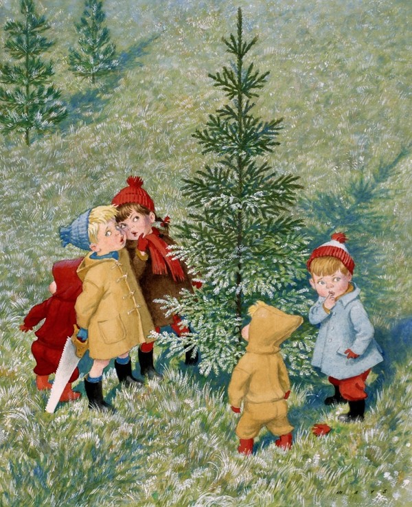 Mignonnes illustrations de Noël