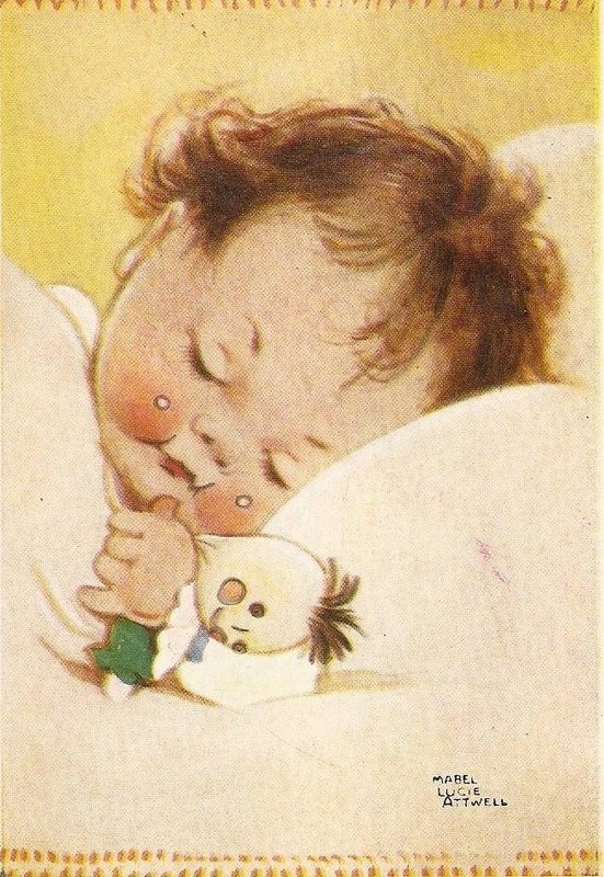 Illustration  - Bébé d'antan