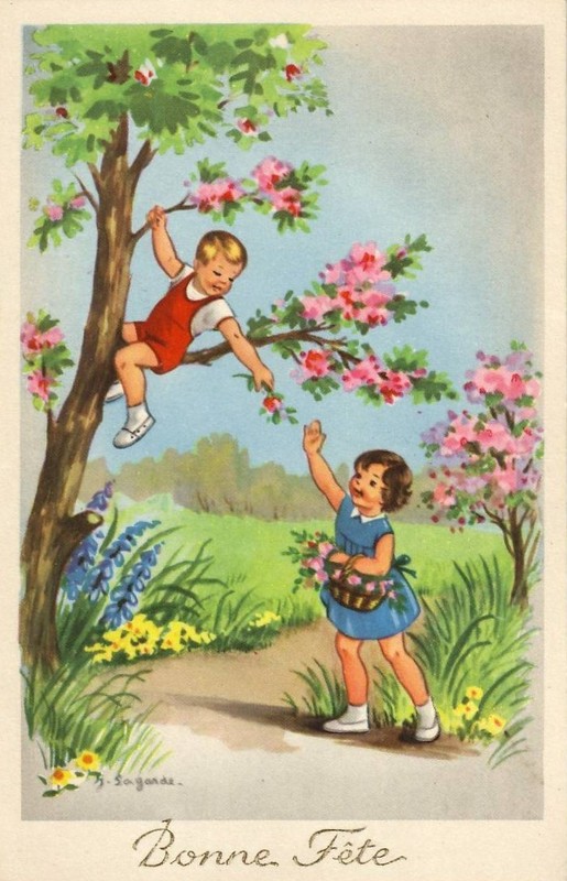 Carte enfant "bonne fête"