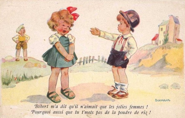 Carte enfant - Humour de Janser