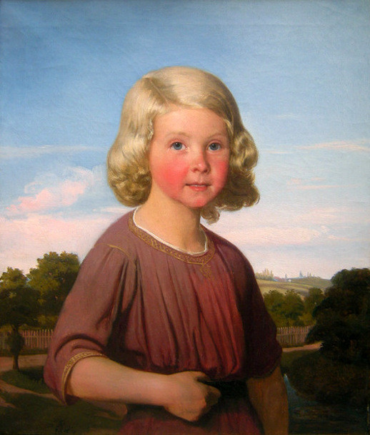 Portraits d'enfants en peintures