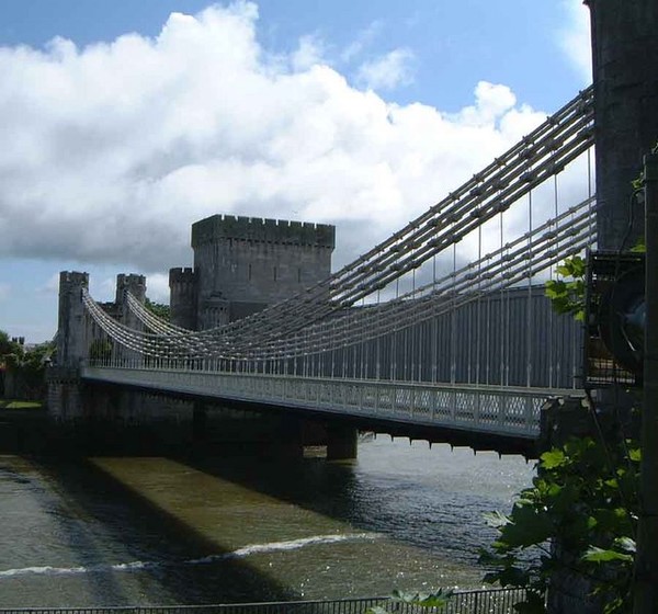 Le pont suspendu de Telford- Pays de Galles