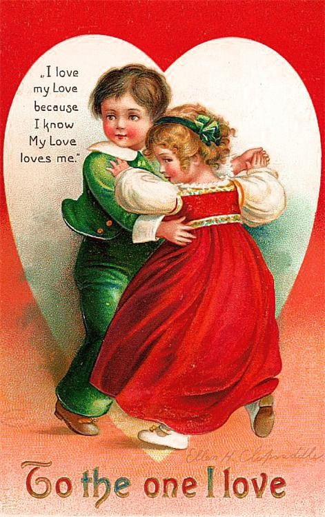 Cartes anciennes  de Saint Valentin