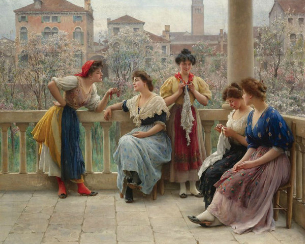 Peinture de Eugene de Blaas