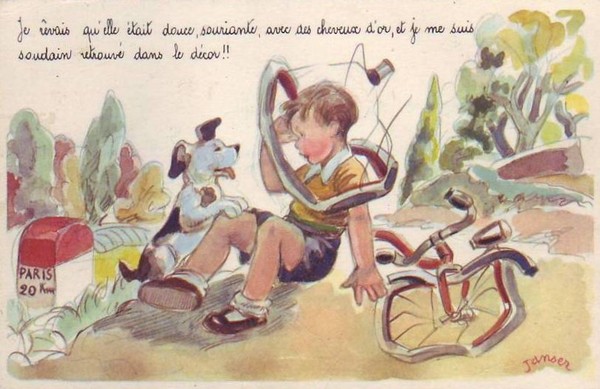 Carte enfant - Humour de Janser