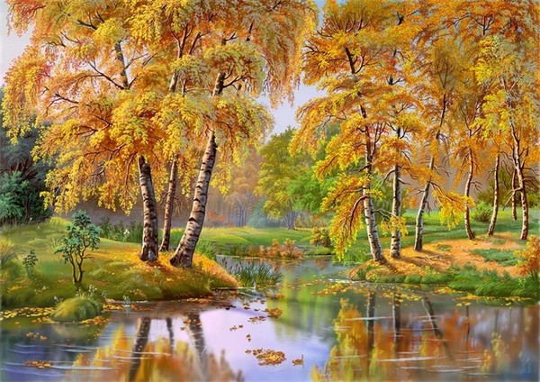 Paysage en peinture