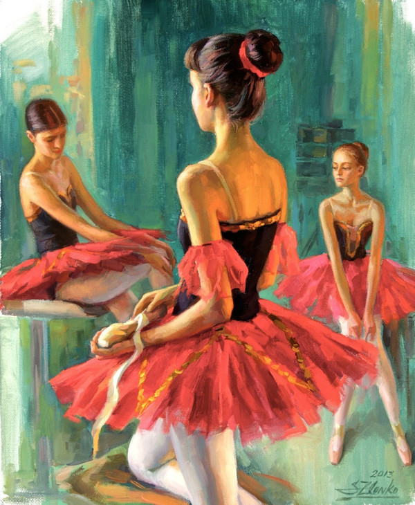 Danseuses en peinture