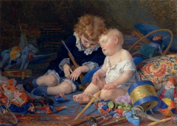 Enfants vus par les peintres