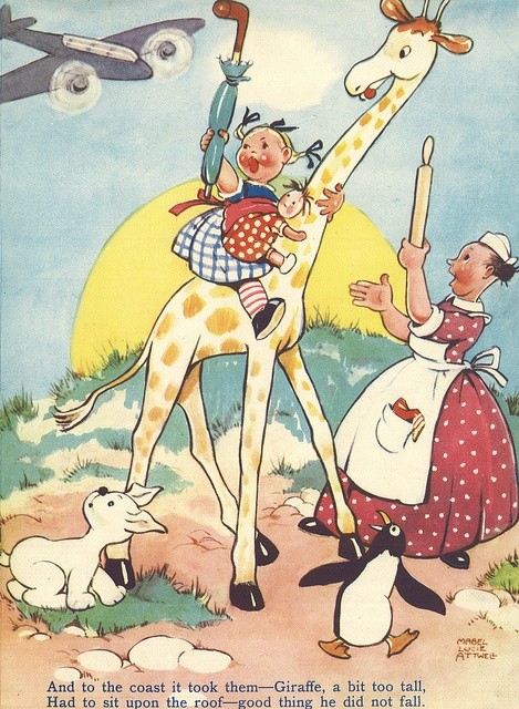 Illustration de Mabel Lucie Attwell