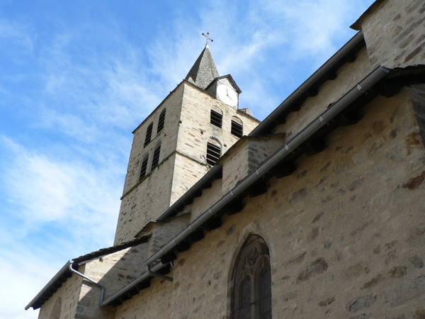 Beau village de  Sauveterre-de-Rouergue