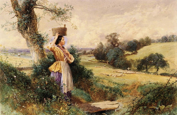 Peinture de Myles Birket Foster