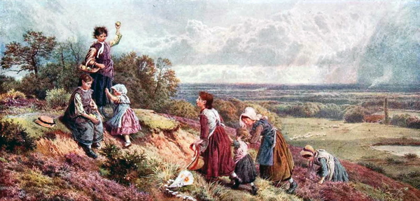 Peinture de Myles Birket Foster