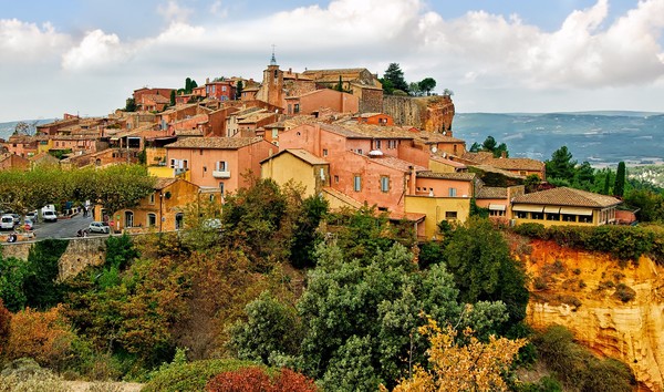 Beau village de Roussillon