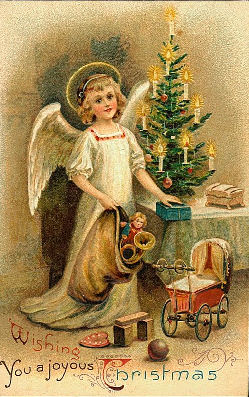 Anges de Noël et Bonne Année