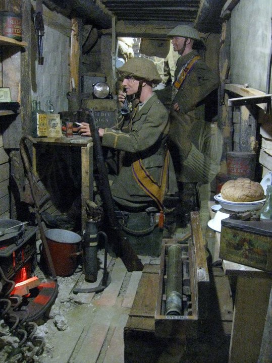 Le musée de la Somme 1916 d' Albert