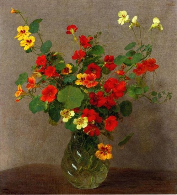 Fleurs de Henri Fantin-Latour.