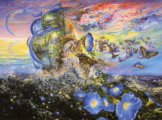 Peinture féérique de Josephine Wall