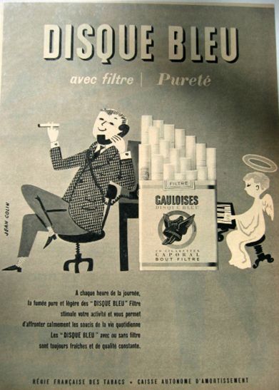 Affiches anciennes cigarettes-briquets