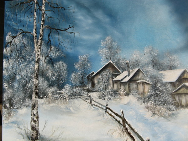 Paysage de neige