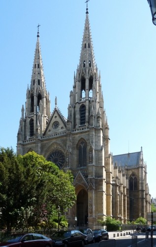  Basilique  Sainte-Clotilde-et-Sainte-Valère- Paris