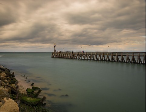 Plage de Normandie(Calvados)