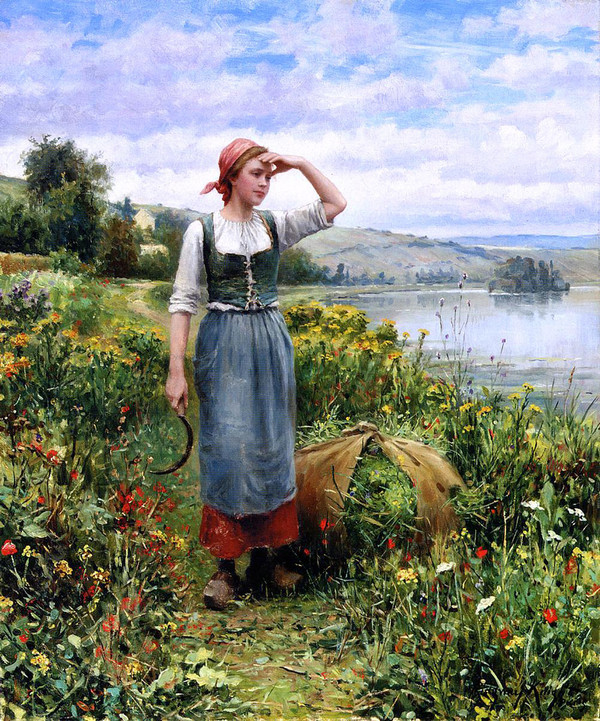 Peintre - Daniel Ridgway Knight