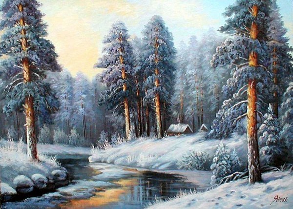 Paysage de neige