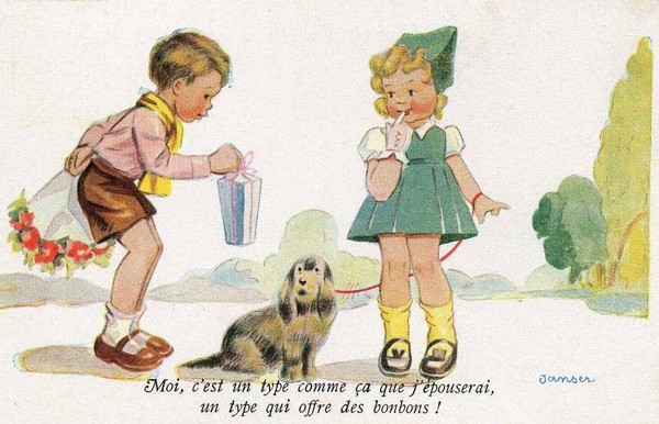 Carte enfant - Humour de Janser